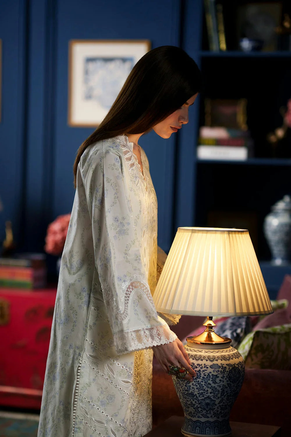 Ethnc Rozana '26 - Embroidered Suit | E4626/103/002
