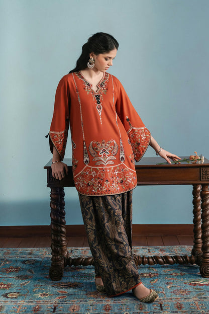 Ethnc Rozana Winter Drop 1 '26 - EMBROIDERED SUIT | E4766-103-205