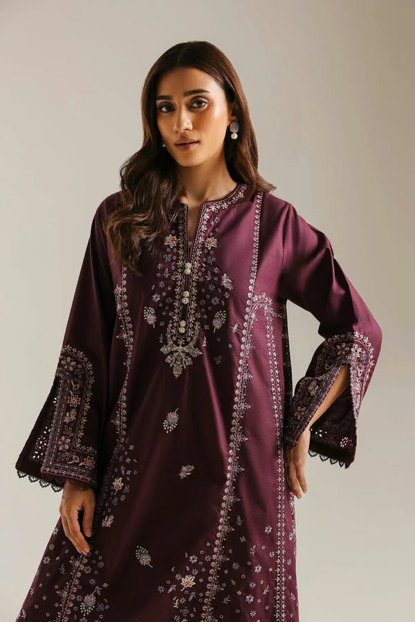 Ethnc Rozana '26 - Embroidered Suit | E4788-103-516