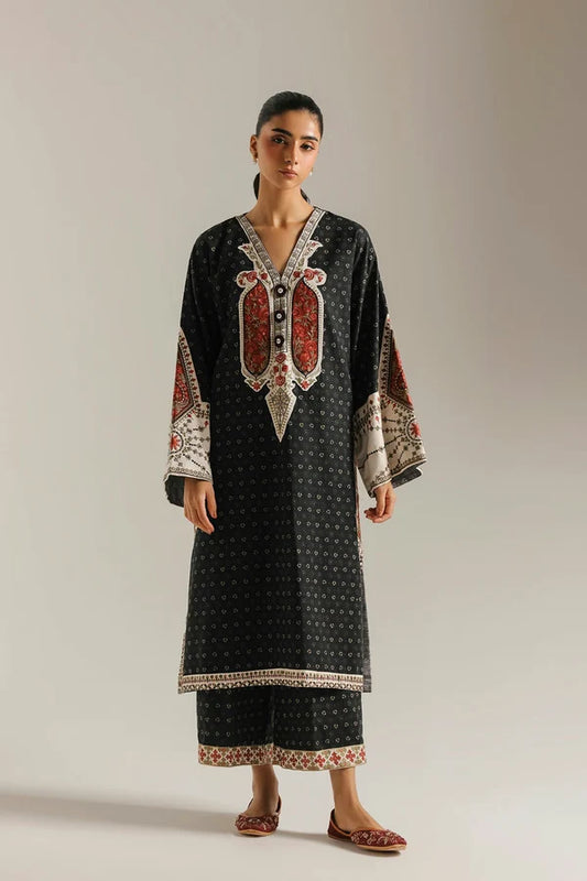 Ethnc Rozana '26 - Embroidered Suit | E4797-103-901