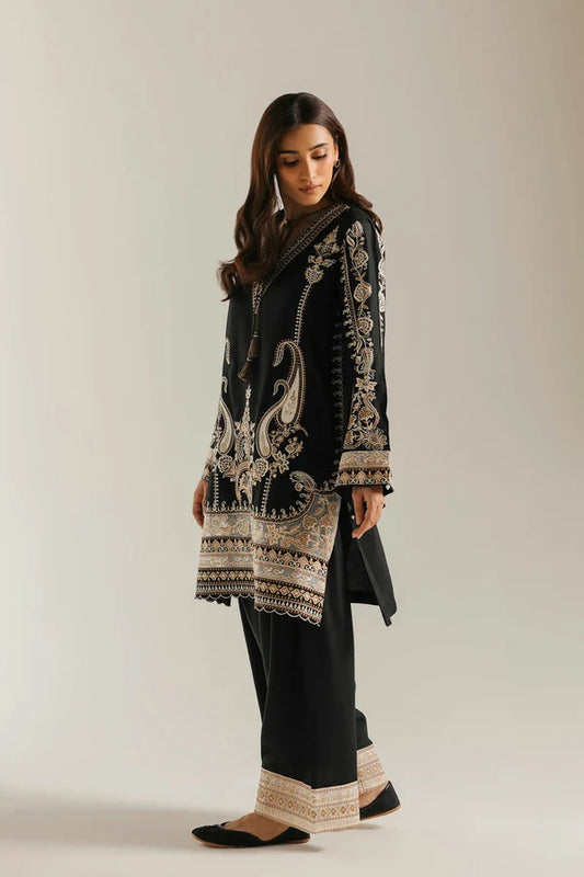 Ethnc Rozana '26 - Embroidered Suit | E4812/103/901