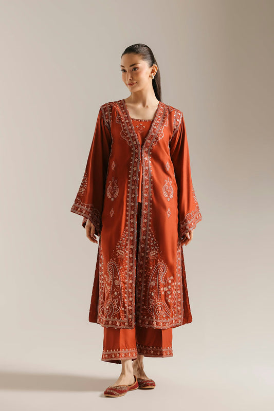 Ethnc Rozana '26 - Embroidered Suit | E4824-103-320