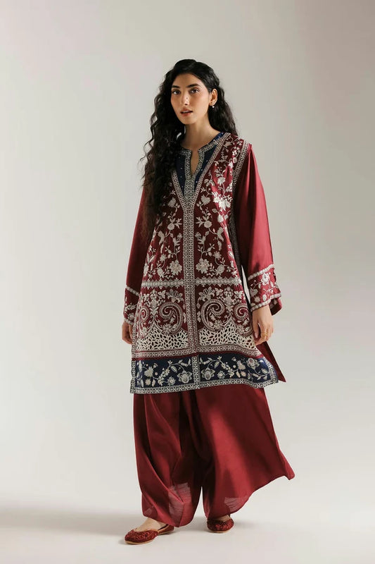 Ethnc Rozana '26 - EMBROIDERED SUIT | E4825-103-402