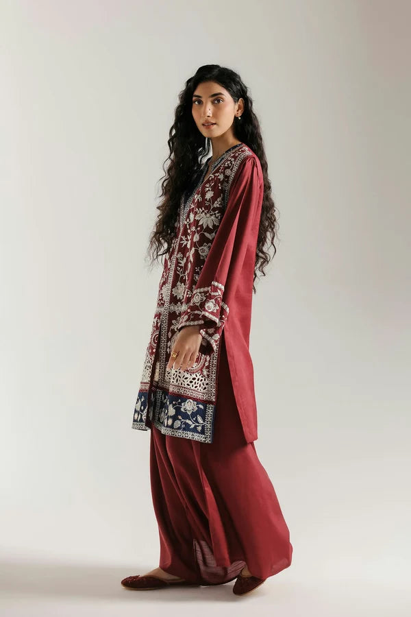 Ethnc Rozana '26 - EMBROIDERED SUIT | E4825-103-402
