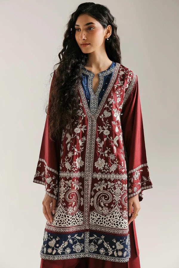 Ethnc Rozana '26 - EMBROIDERED SUIT | E4825-103-402