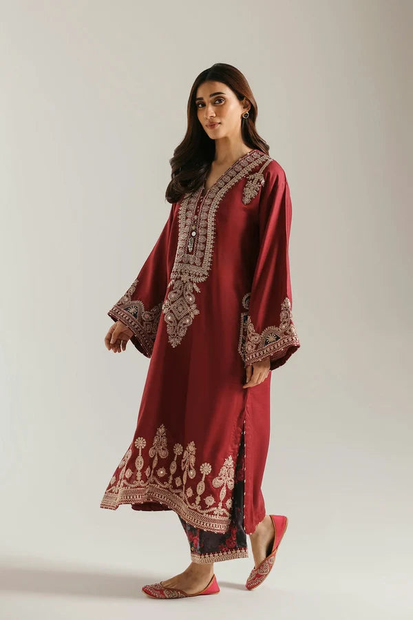 Ethnc Rozana '26 - EMBROIDERED SUIT | E4831-103-519