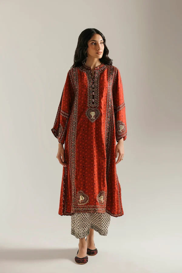 Ethnc Rozana '26 - EMBROIDERED SUIT | E4835-103-306