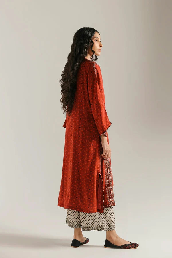 Ethnc Rozana '26 - EMBROIDERED SUIT | E4835-103-306