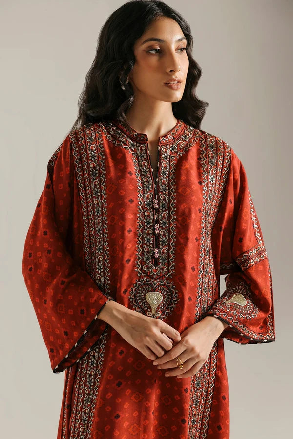 Ethnc Rozana '26 - EMBROIDERED SUIT | E4835-103-306