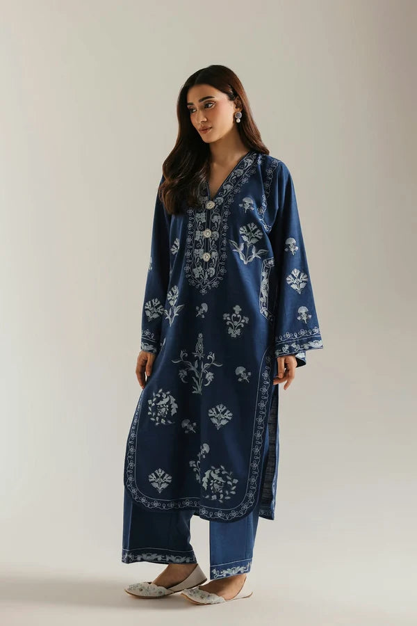 Ethnc Rozana '26 - EMBROIDERED SUIT | E4869-103-624