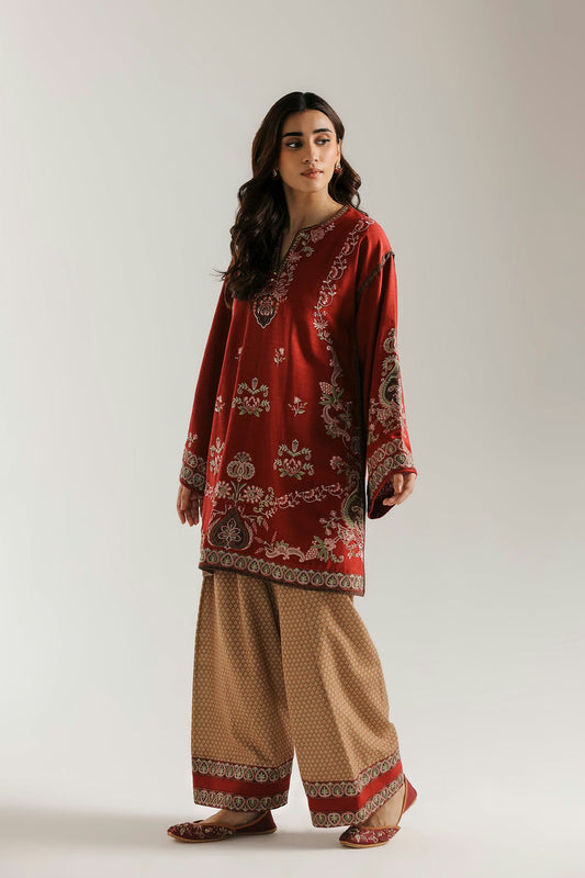 Ethnc Rozana '26 - Embroidered Suit | E4870-103-304