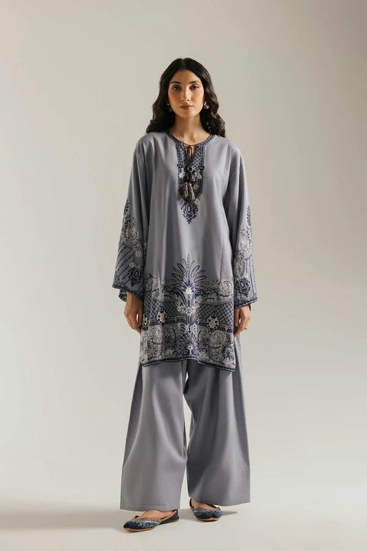 Ethnc Rozana '26 - EMBROIDERED SUIT | E4875-103-908