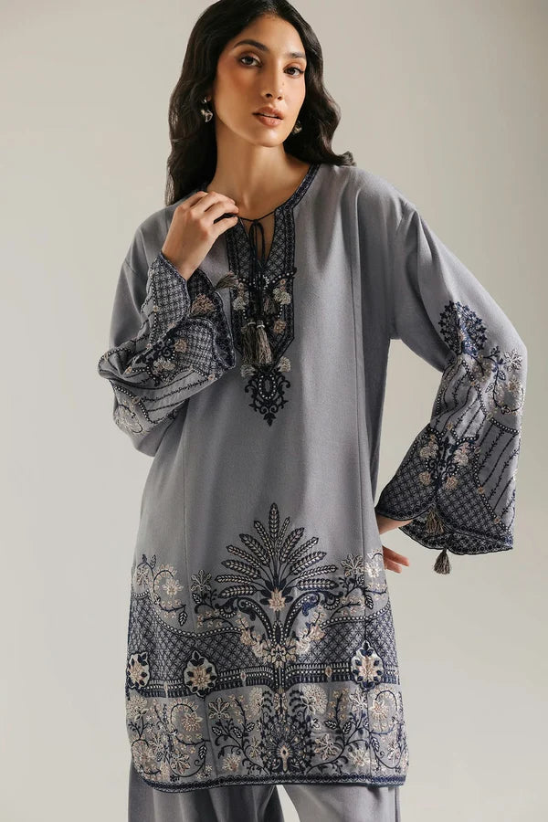Ethnc Rozana '26 - EMBROIDERED SUIT | E4875-103-908
