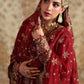 Maria.B Luxury Formals Velvet '26 - 3 Piece Embroidered Velvet Suit | SFW2501-RED