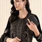Maria.B Luxury Formals Velvet '26 - 3 Piece Embroidered Velvet Suit | SFW2512-BLK