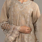 Maria.B Luxury Formals Velvet '26 - 3 Piece Embroidered Velvet Suit | SFW2533-OFW