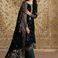 Maria.B Luxury Formals Velvet '26 - 3 Piece Embroidered Velvet Suit | SFW2546-GRN