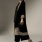 Maria.B Luxury Formals Velvet '26 - 3 Piece Embroidered Velvet Suit | SFW2638-BLK