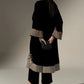 Maria.B Luxury Formals Velvet '26 - 3 Piece Embroidered Velvet Suit | SFW2638-BLK