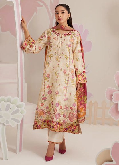 Farah Talib Aziz Ramadan Eid Frou Frou '26 - Soreya - Tunic, Izaar And Dupatta