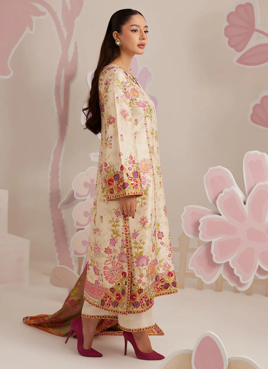 Farah Talib Aziz Ramadan Eid Frou Frou '26 - Soreya - Tunic, Izaar And Dupatta