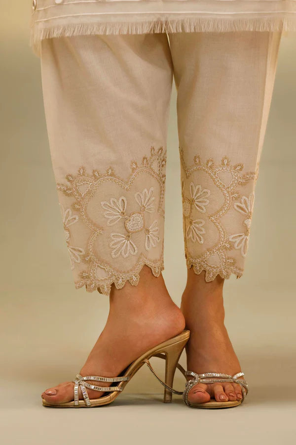 Sana Safinaz Unstitched Embroidered 3 Piece Muzlin Suit | M262-009a-dd