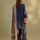 Sana Safinaz Unstitched Embroidered 3 Piece Muzlin Suit | M262-001b-ct