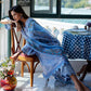Sana Safinaz Unstitched Embroidered 3 Piece Muzlin Suit | M262-004a-dc