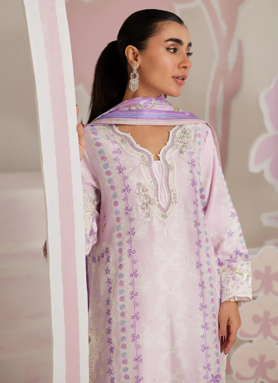Farah Talib Aziz Ramadan Eid Frou Frou '26 - Vela Shirt And Dupatta