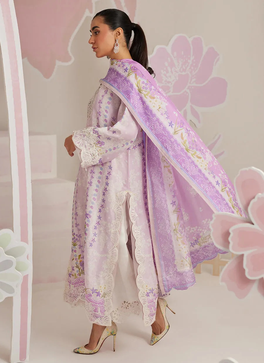 Farah Talib Aziz Ramadan Eid Frou Frou '26 - Vela Shirt And Dupatta