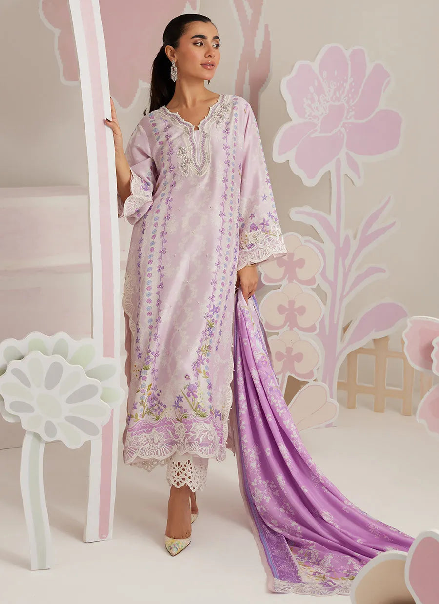 Farah Talib Aziz Ramadan Eid Frou Frou '26 - Vela Shirt And Dupatta