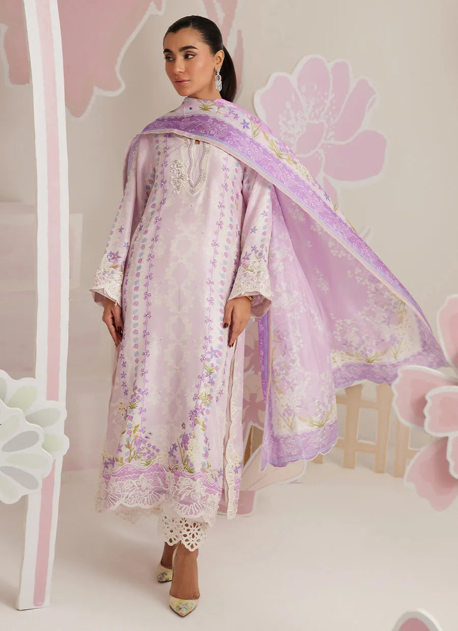 Farah Talib Aziz Ramadan Eid Frou Frou '26 - Vela Shirt And Dupatta
