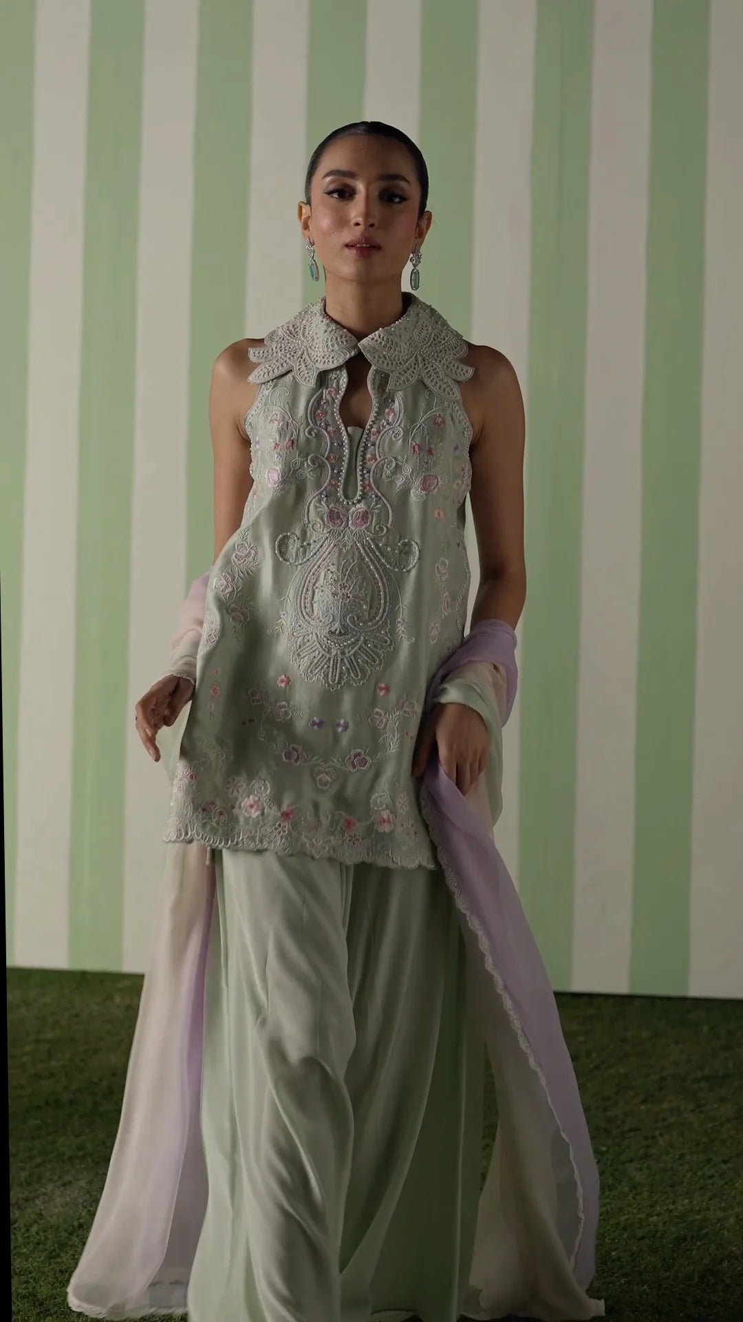 Farah Talib Aziz | Minaara Shirt And Dupatta