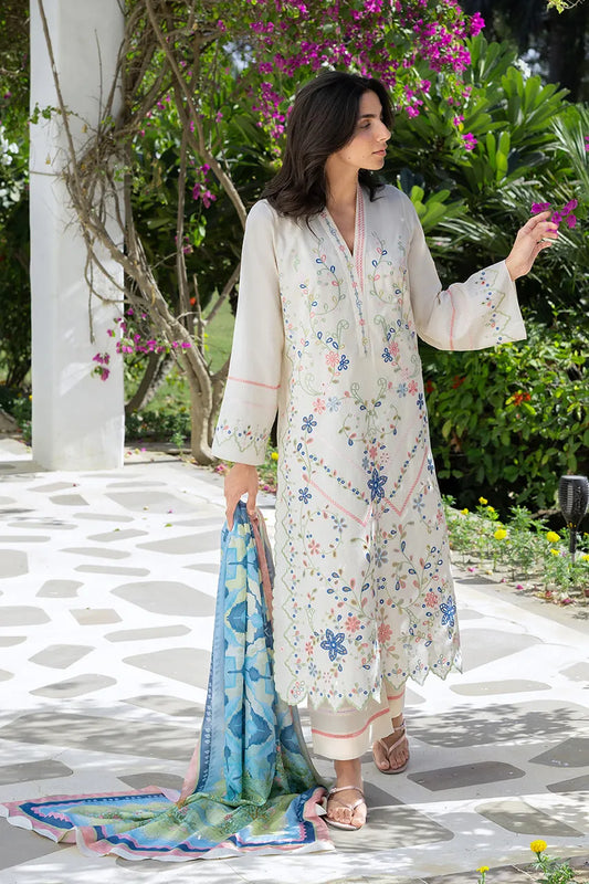 Sania Maskatiya Unstitched Lawn '26 - Vinny (A)