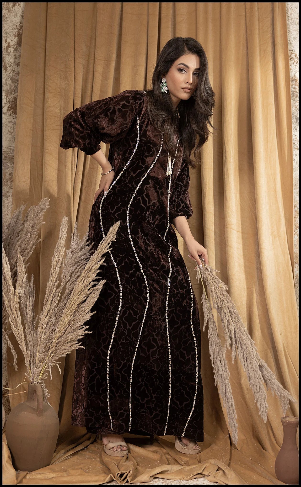 Sumaira Aurangzeb A Velvet Affair'24 - Chocolate Luxe