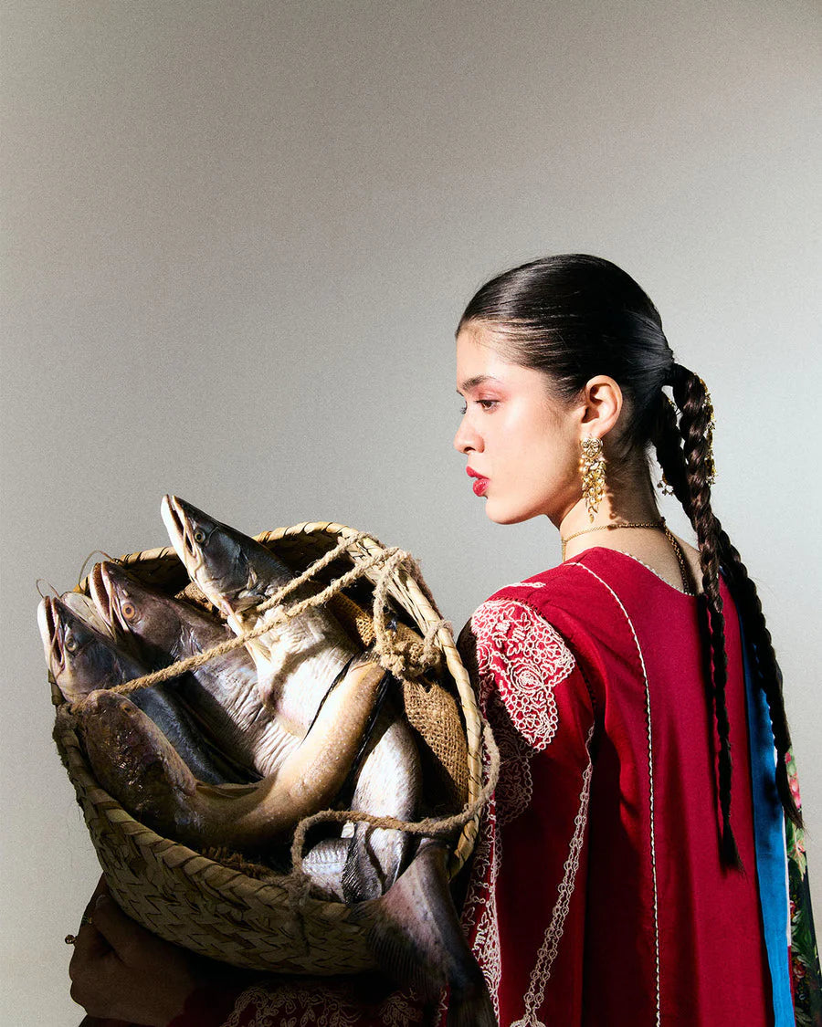 Jugnu Spring/Summer Unstitched '25 - Ahiti