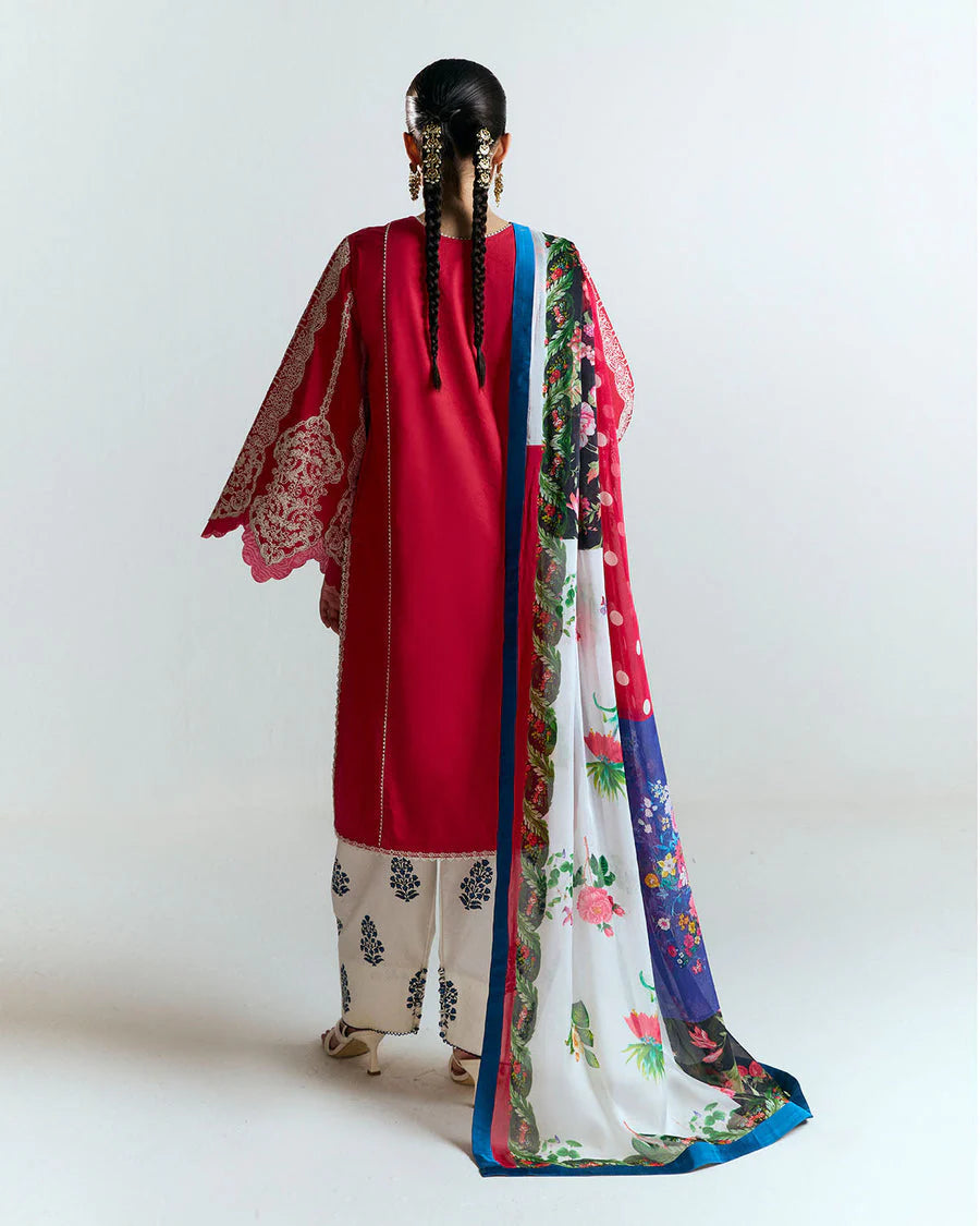 Jugnu Spring/Summer Unstitched '25 - Ahiti