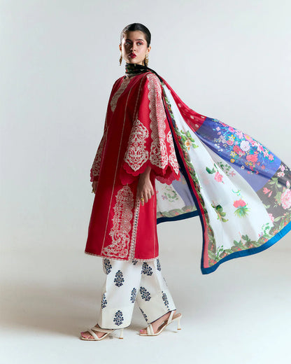 Jugnu Spring/Summer Unstitched '25 - Ahiti