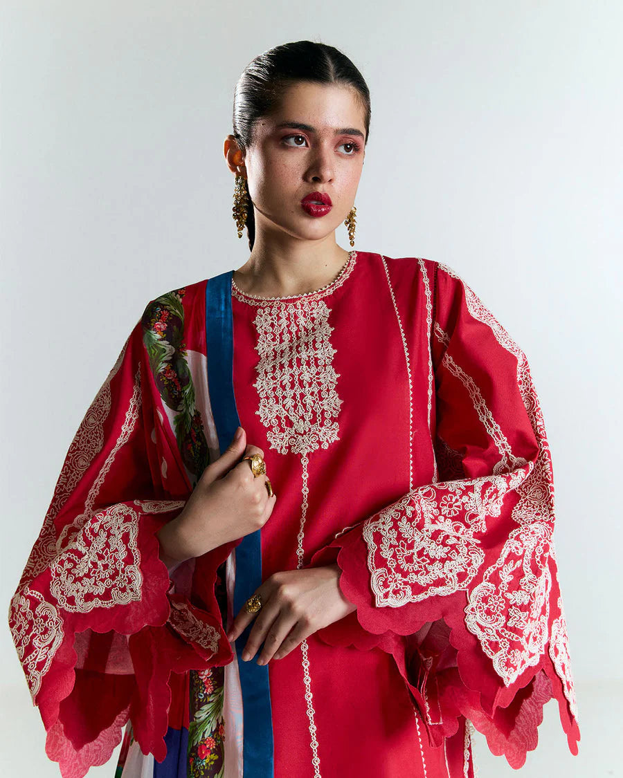 Jugnu Spring/Summer Unstitched '25 - Ahiti