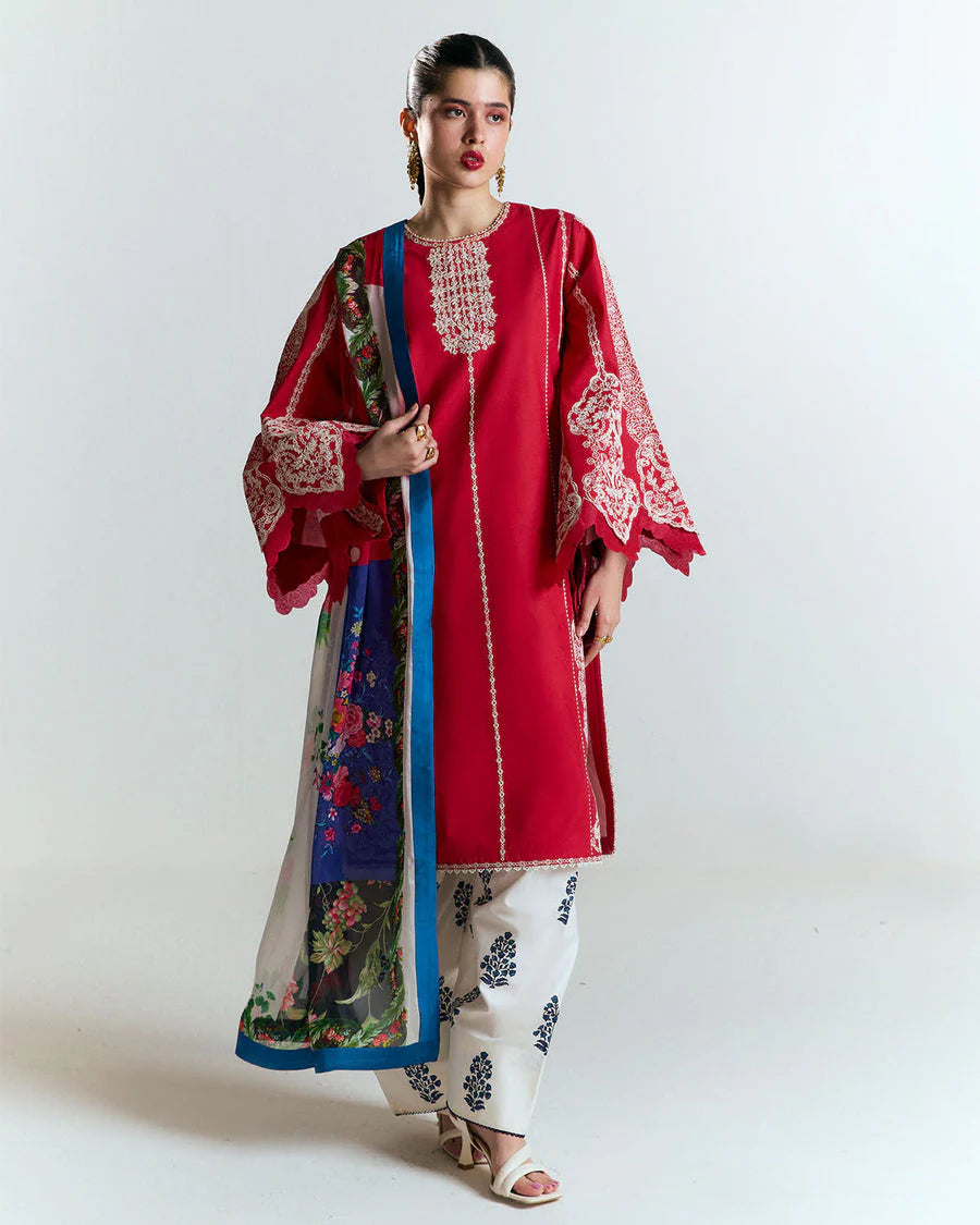 Jugnu Spring/Summer Unstitched '25 - Ahiti