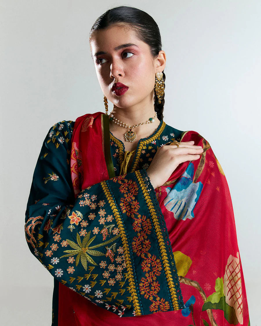Jugnu Spring/Summer Unstitched '25 - Anara