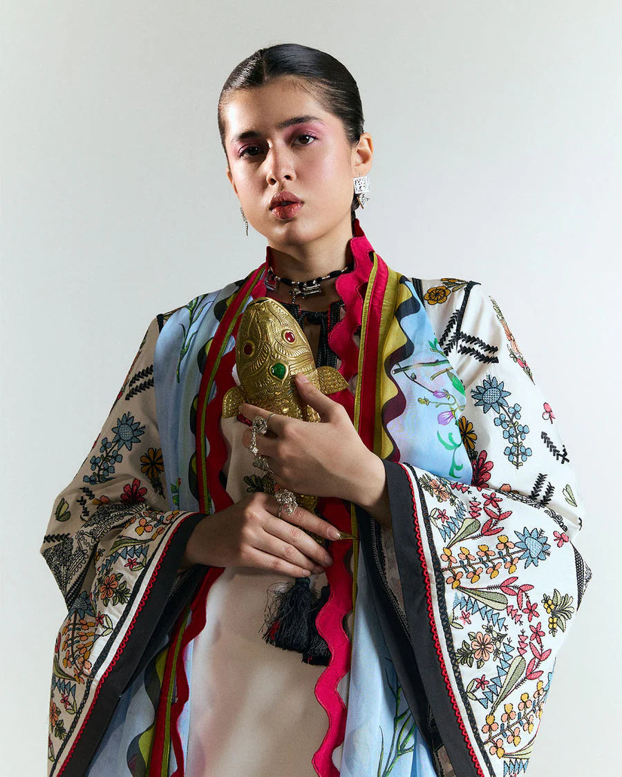 Jugnu Spring/Summer Unstitched '25 - Tiya