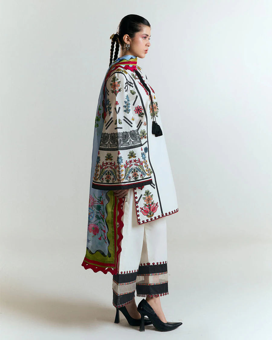 Jugnu Spring/Summer Unstitched '25 - Tiya