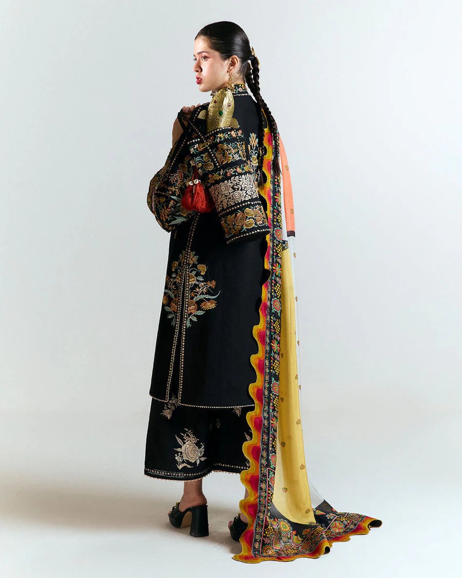 Jugnu Spring/Summer Unstitched '25 - Gulbar