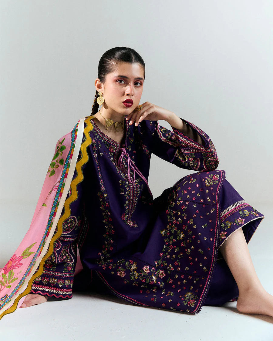 Jugnu Spring/Summer Unstitched '25 - Sagar