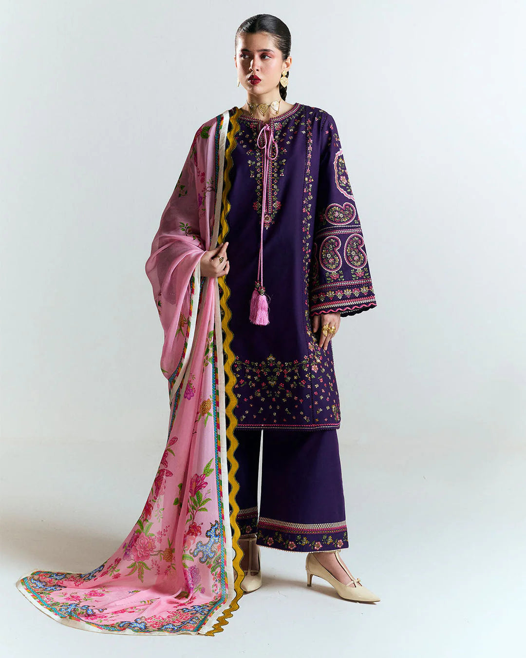 Jugnu Spring/Summer Unstitched '25 - Sagar