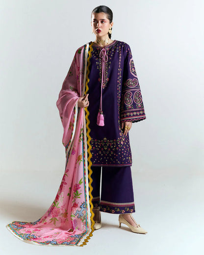 Jugnu Spring/Summer Unstitched '25 - Sagar