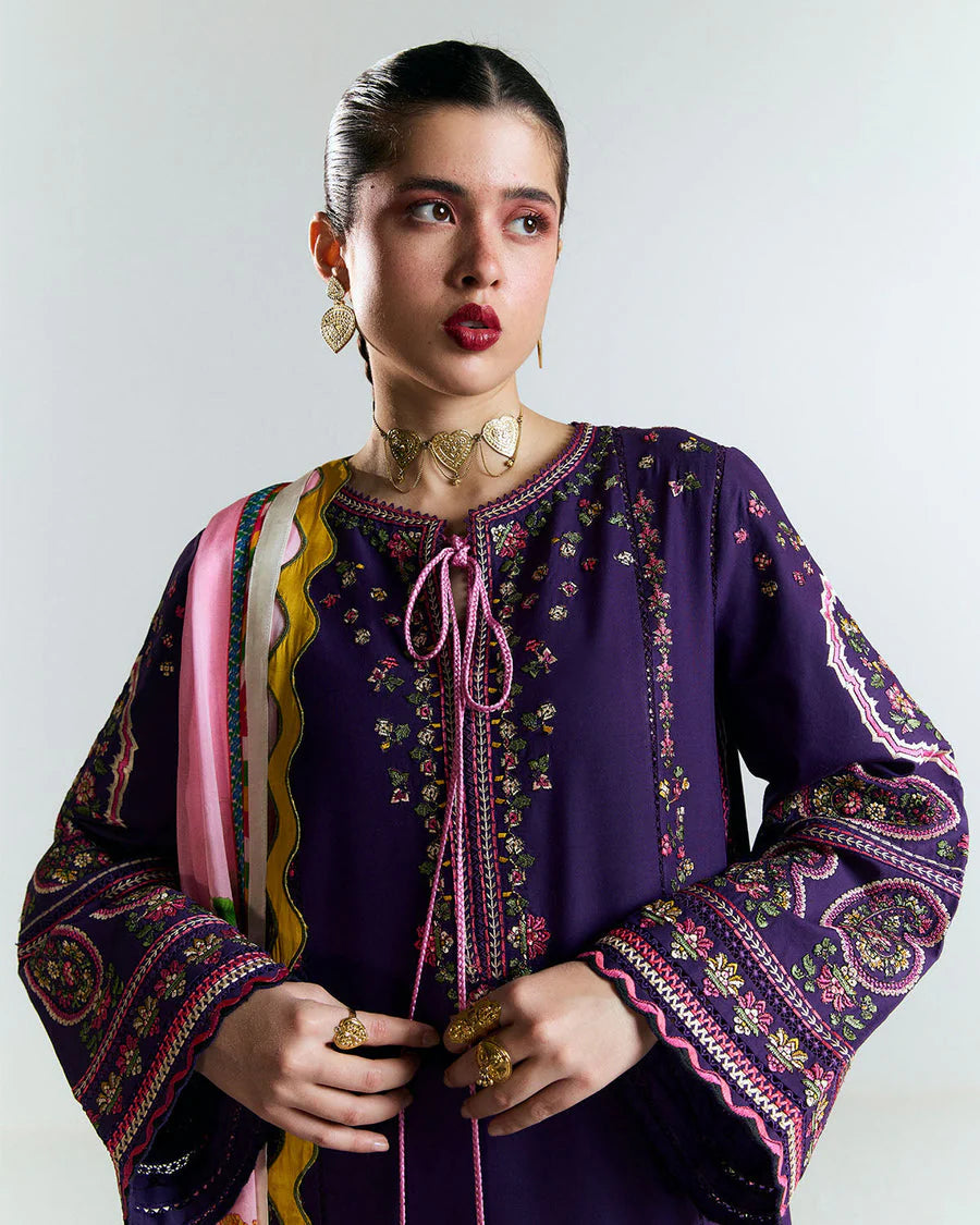 Jugnu Spring/Summer Unstitched '25 - Sagar