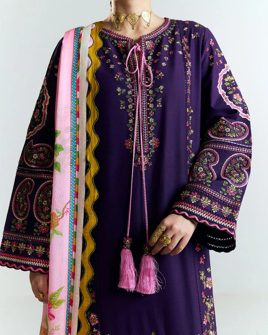 Jugnu Spring/Summer Unstitched '25 - Sagar