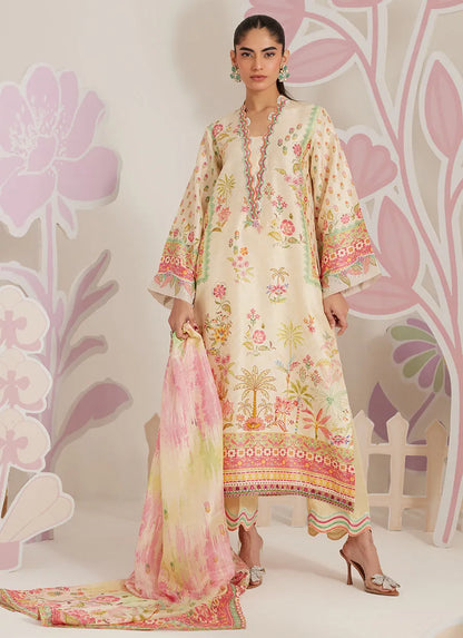 Farah Talib Aziz Ramadan Eid Frou Frou '26 - Zelara Shirt And Dupatta
